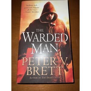 Warded Man: Book One of the Demon Cycle by Peter V. Brett SIGNED
